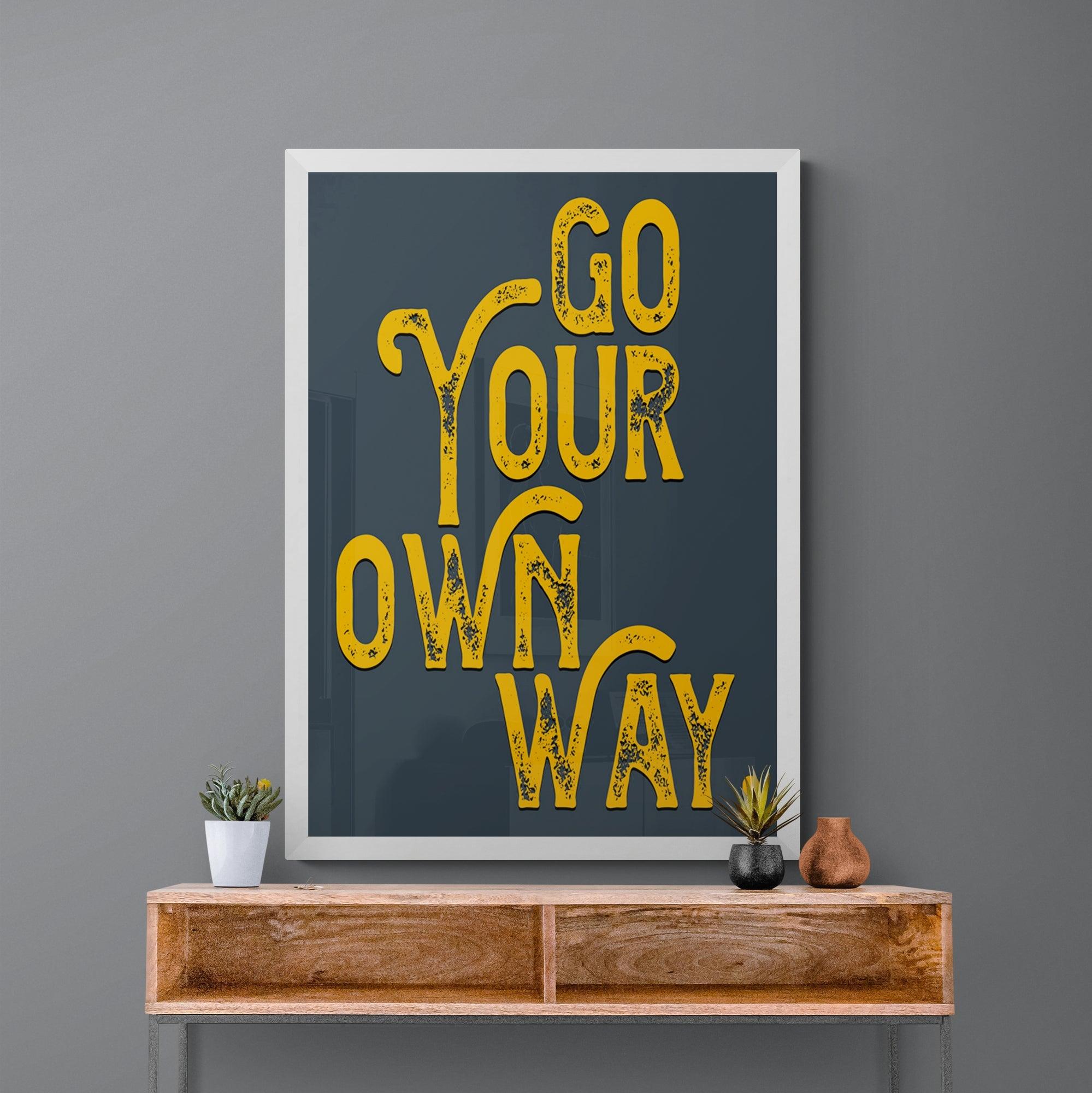 Print your best sale own wall hanging