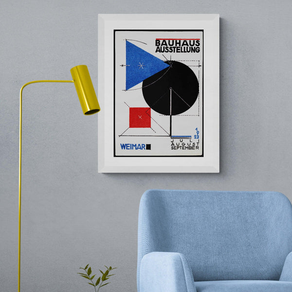 Bauhaus Antique Poster vintage wall art print - Ink North 