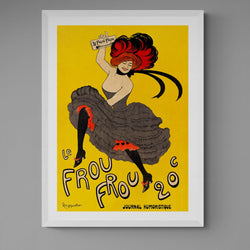 Le Frou Frou Antique Poster vintage wall art print - Ink North 